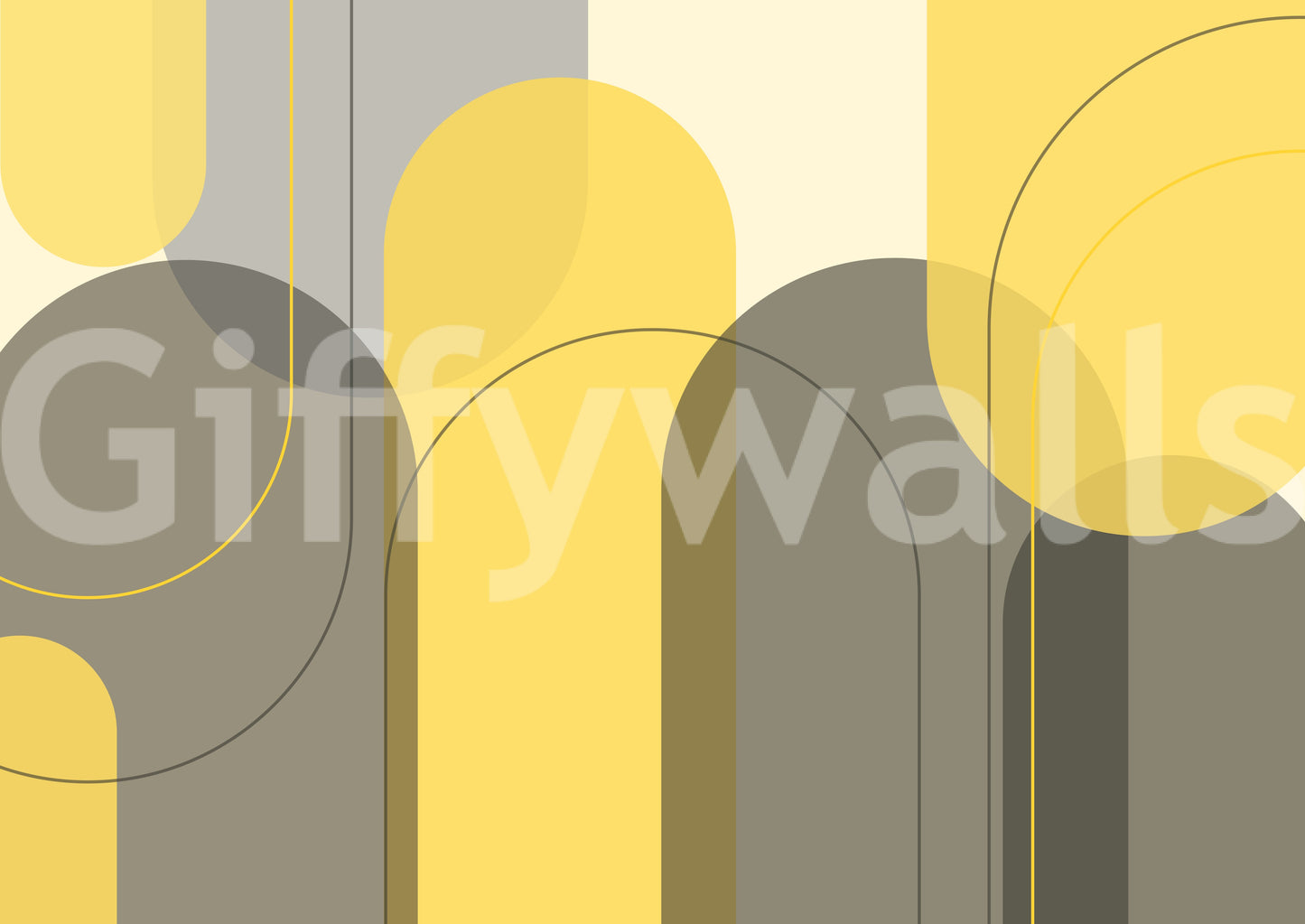 Sunstone Archways Wall Mural