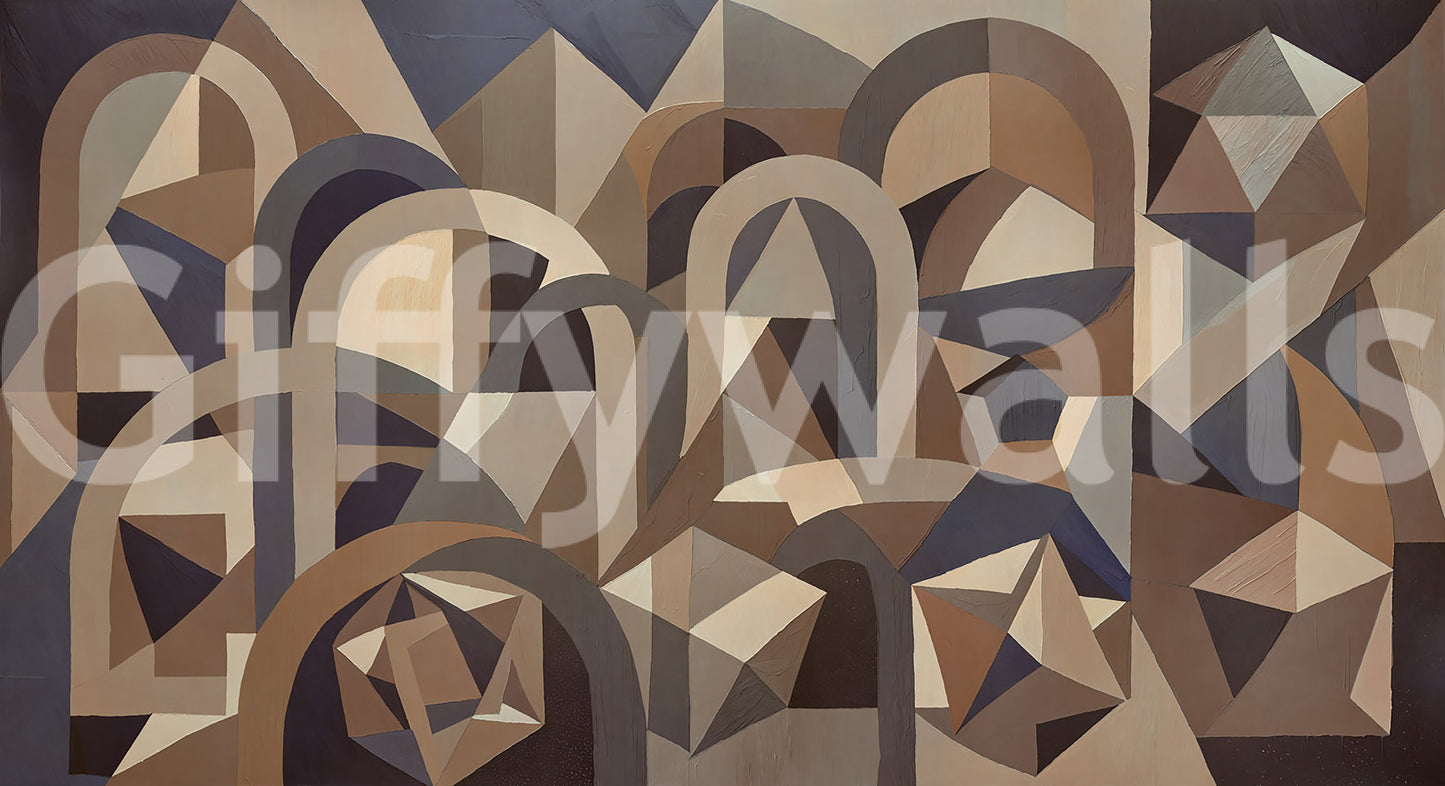Silent Axis Wall Mural