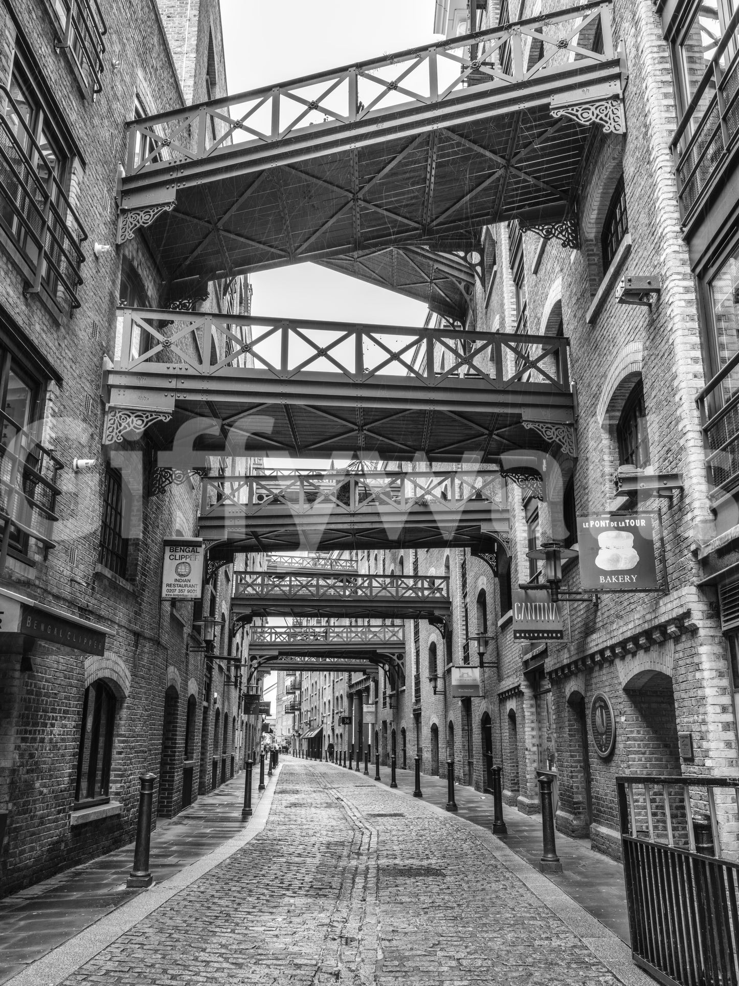 Historic London Walkways Wall Mural