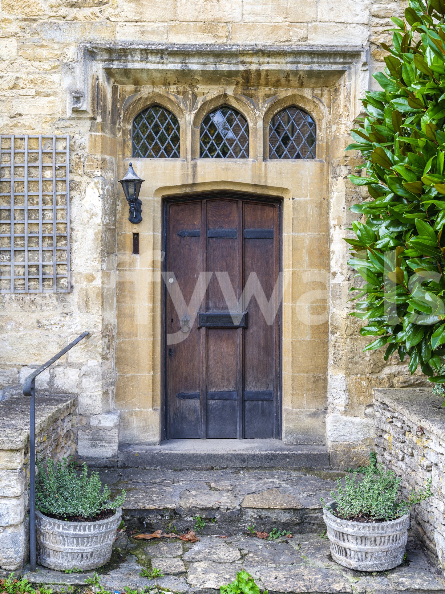 Timeless Stone Archway Wall Mural