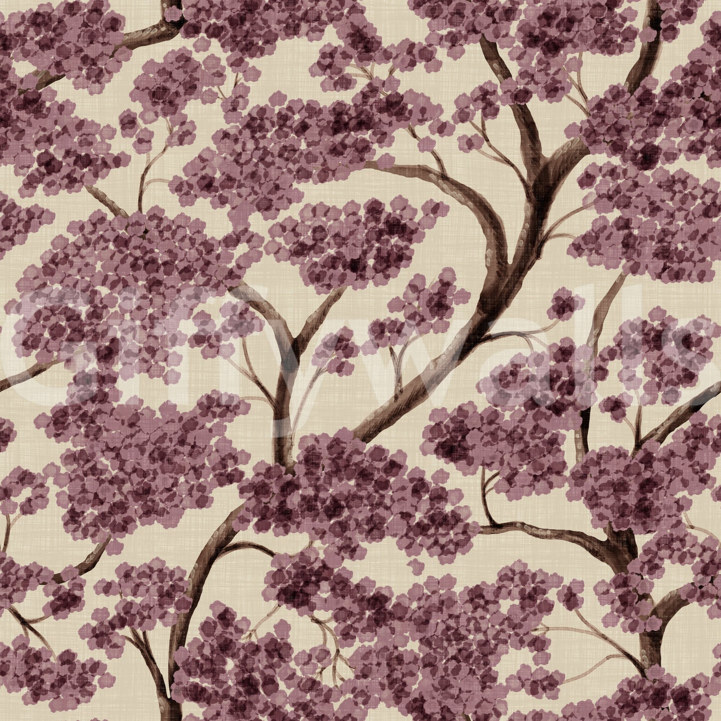 Never Ending Trailing Tree - Spring Wall Mural