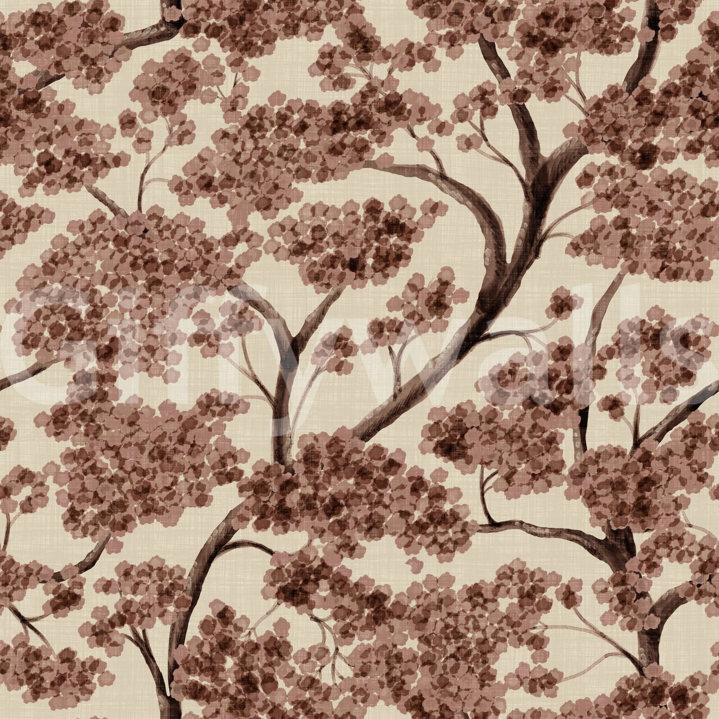 Never Ending Trailing Tree - Fall Wall Mural