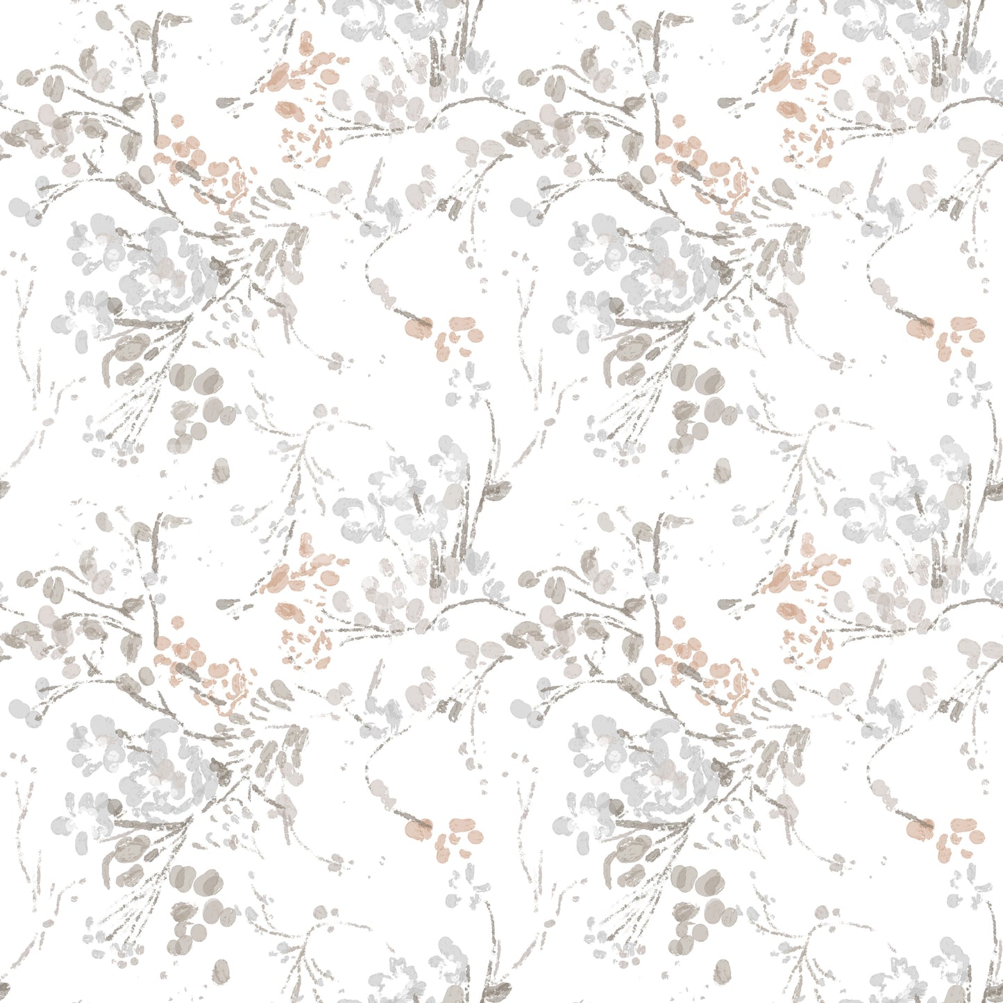Whispering Pastel Botanicals Wallpaper Wallpaper