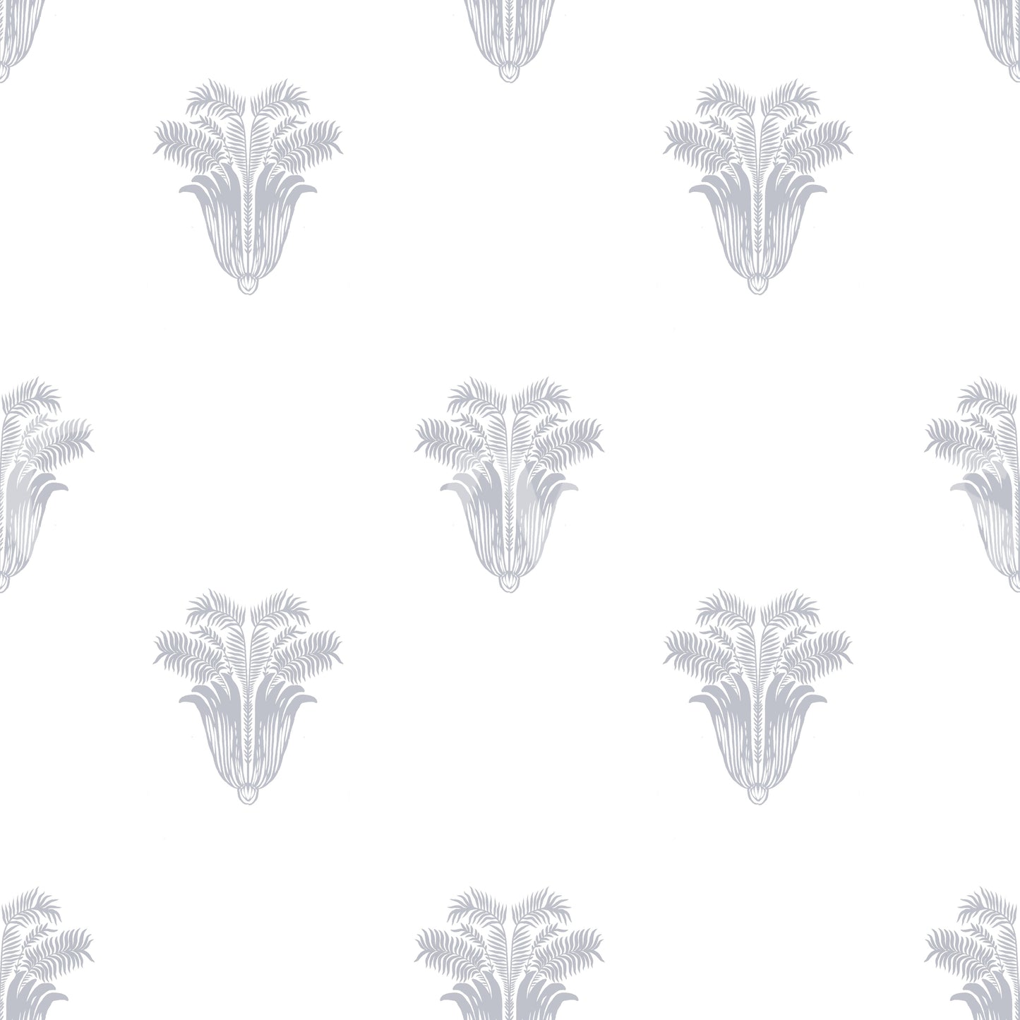 Minimalist Parisian Palm Crest Wall Decor Wallpaper