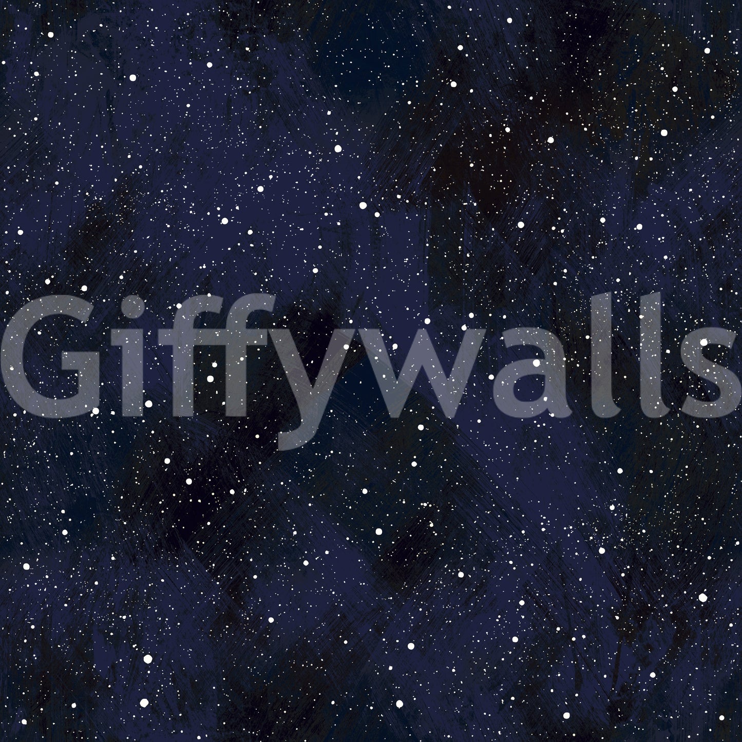 Midnight Stardust Ink Wash Wallpaper