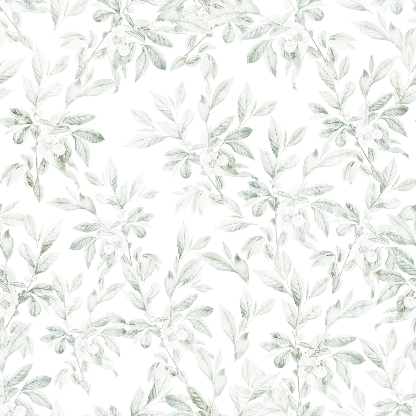Ethereal Orchard Floral Wallpaper