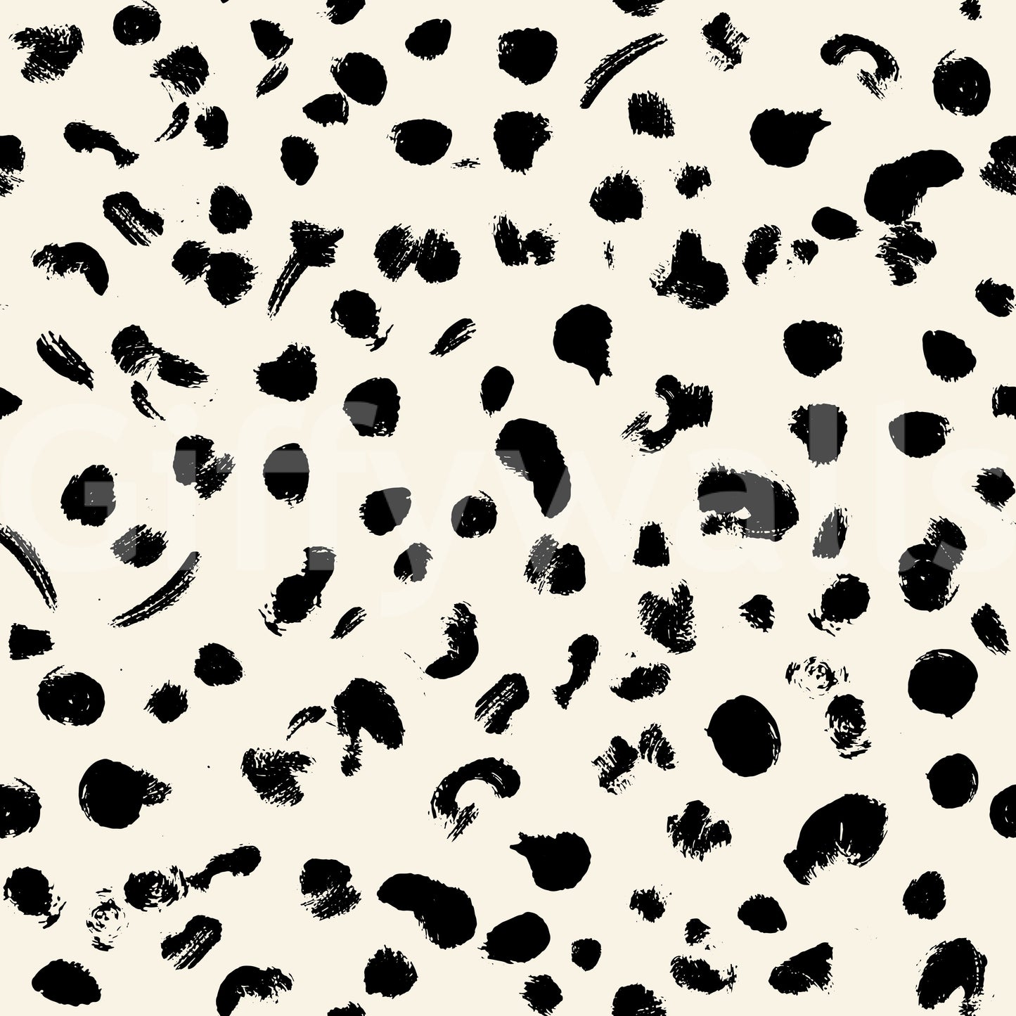 Minimalist Monochrome Brush Marks Wallpaper