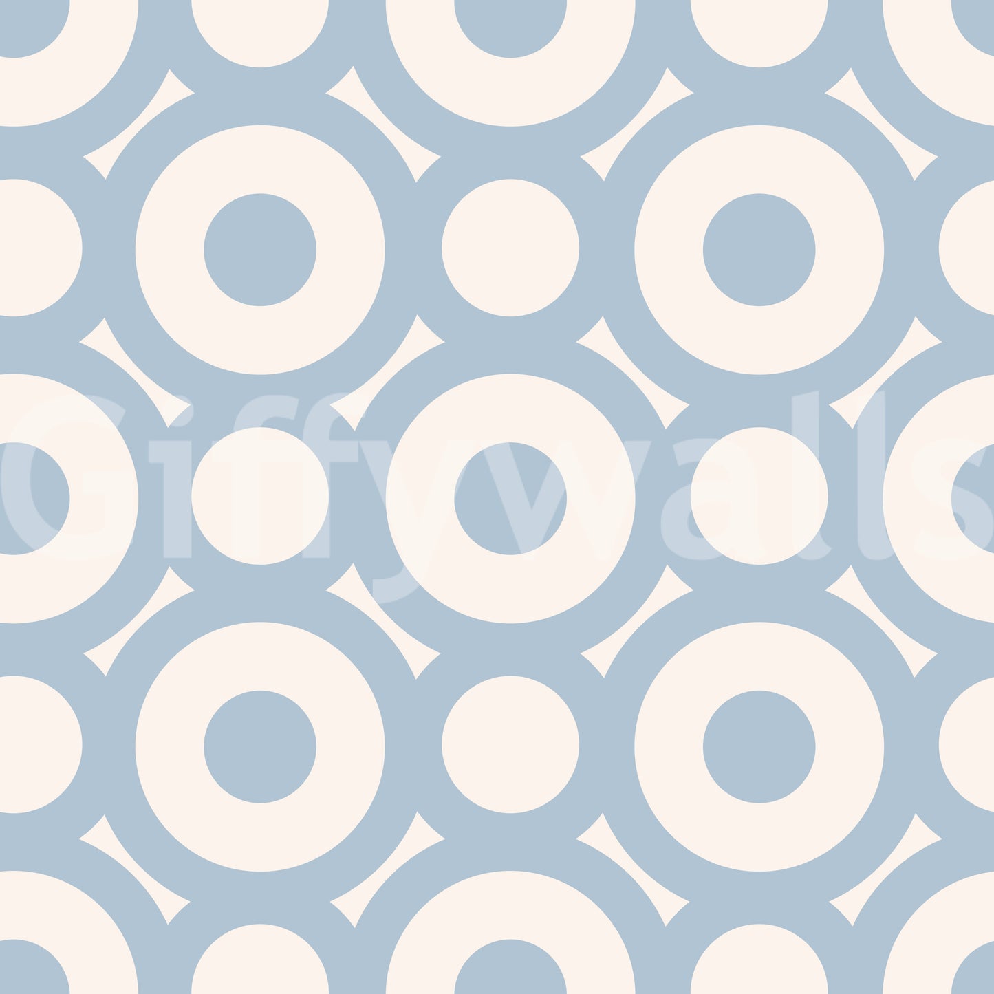 Geometric Circle Lattice Wallpaper