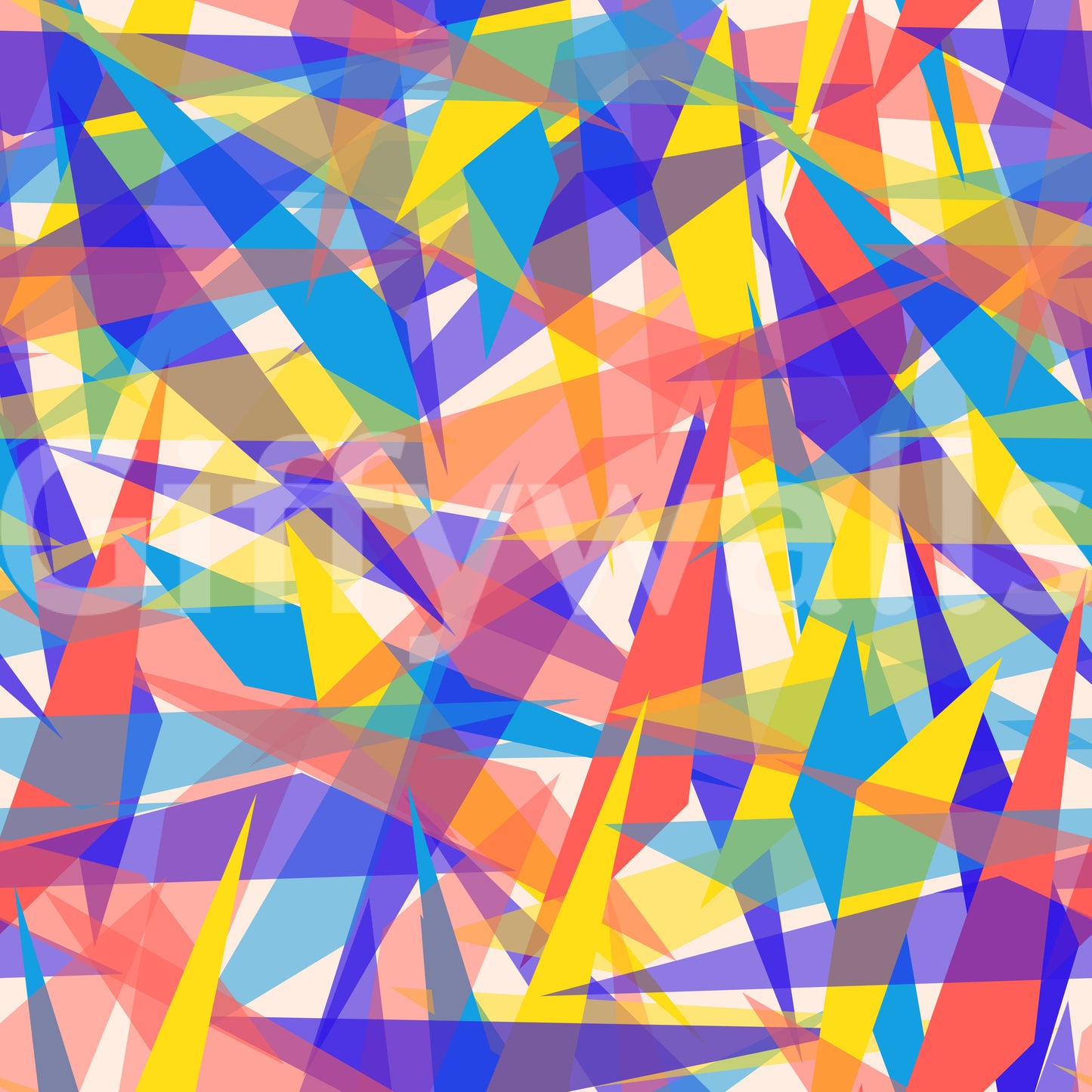 Abstract Prism Fragmentation Wallpaper