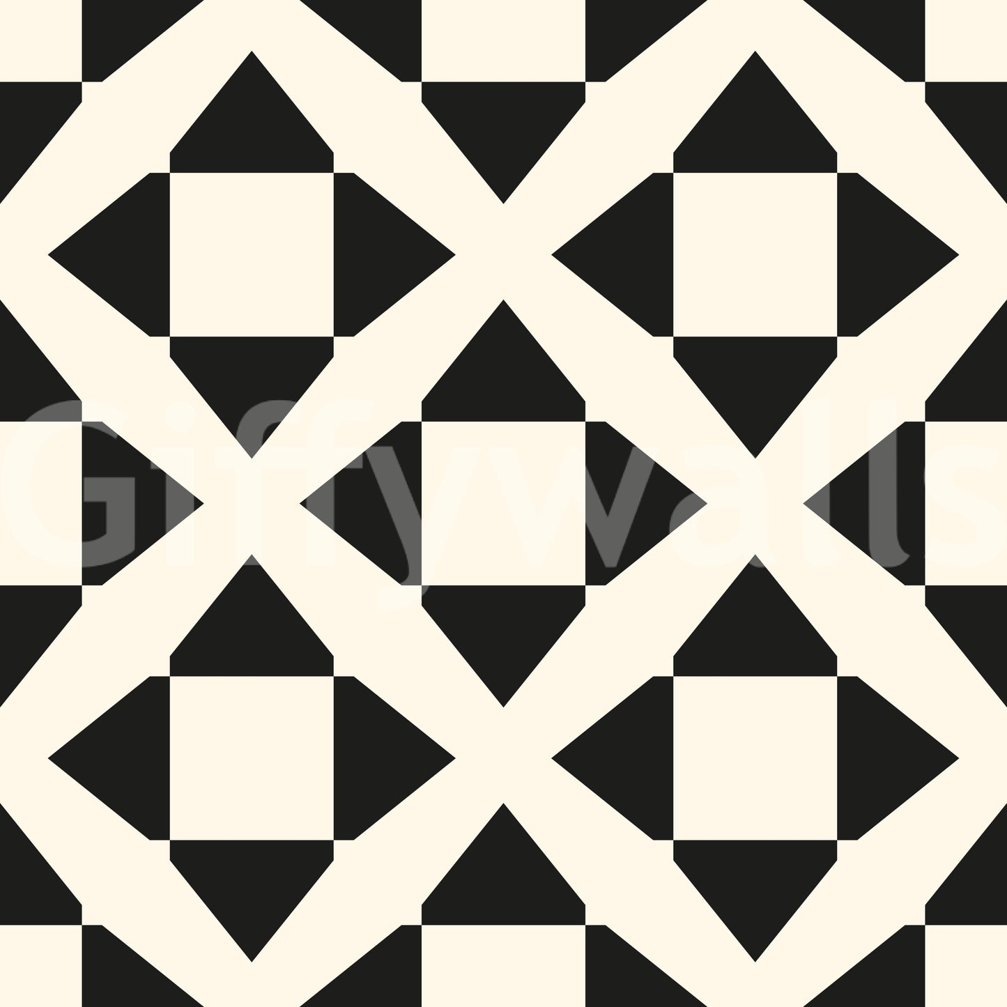 Minimalist Diamond Grid Wallpaper
