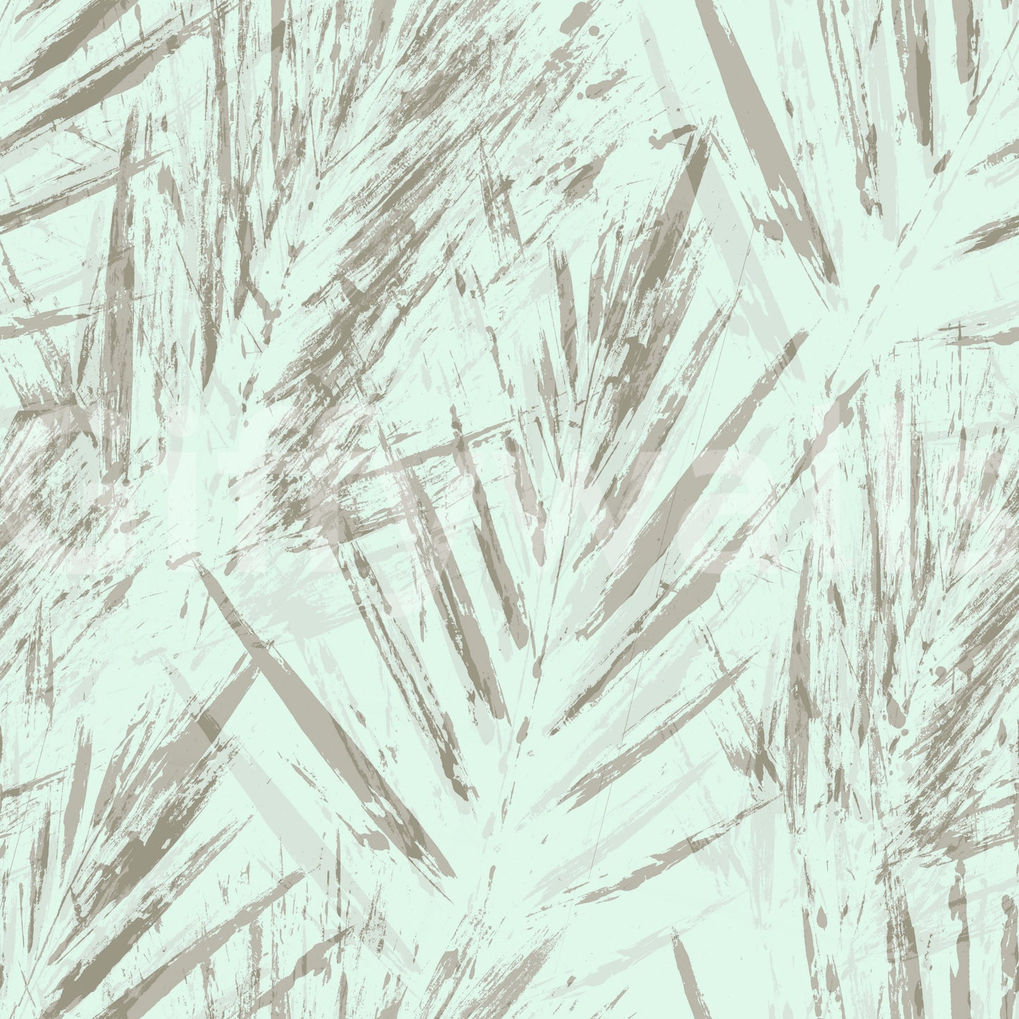 Ethereal Palm Frond Abstract Wallpaper