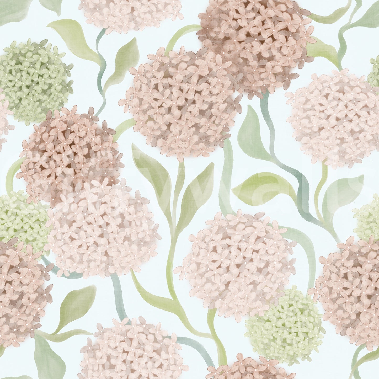 Dreamy Watercolor Petal Clusters Wallpaper