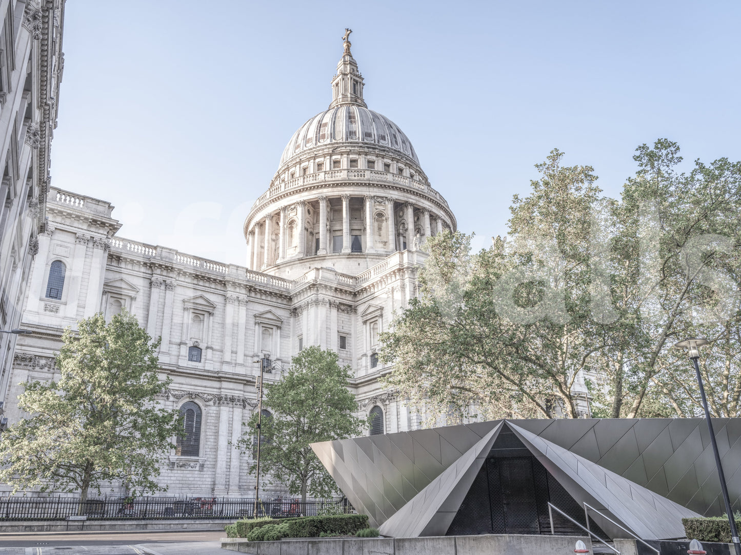 London Skyline Architectural Landmark Wall Mural