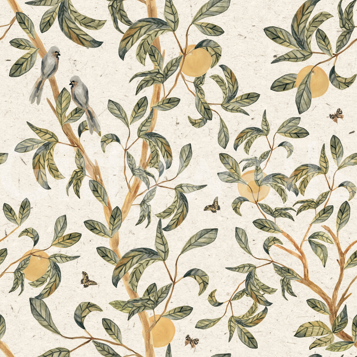 Orange Tree Wallpaper