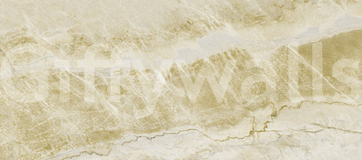 Golden Sand Marble Texture Wall Mural