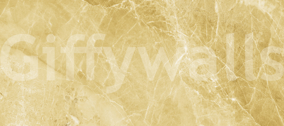 Golden Sand Marble Vein Wall Mural
