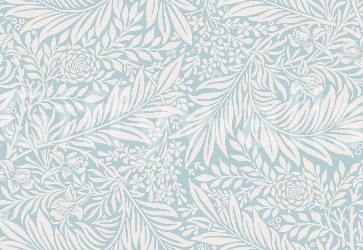 The wallpaper has a smooth, non-reflective matte finish.