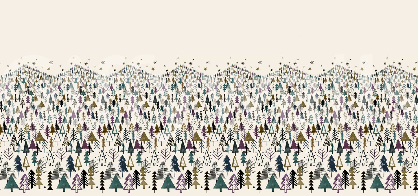 Winter Tree Wonderland Wall Mural