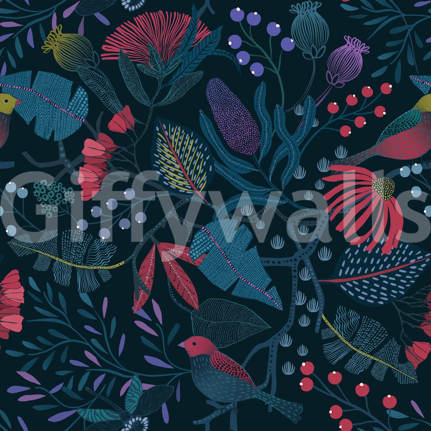 Wonderforest Wall Mural