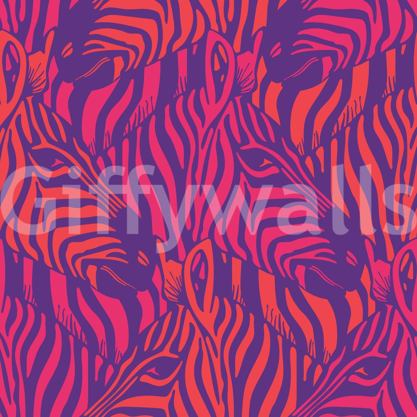 The design is non-realistic and interpretive.