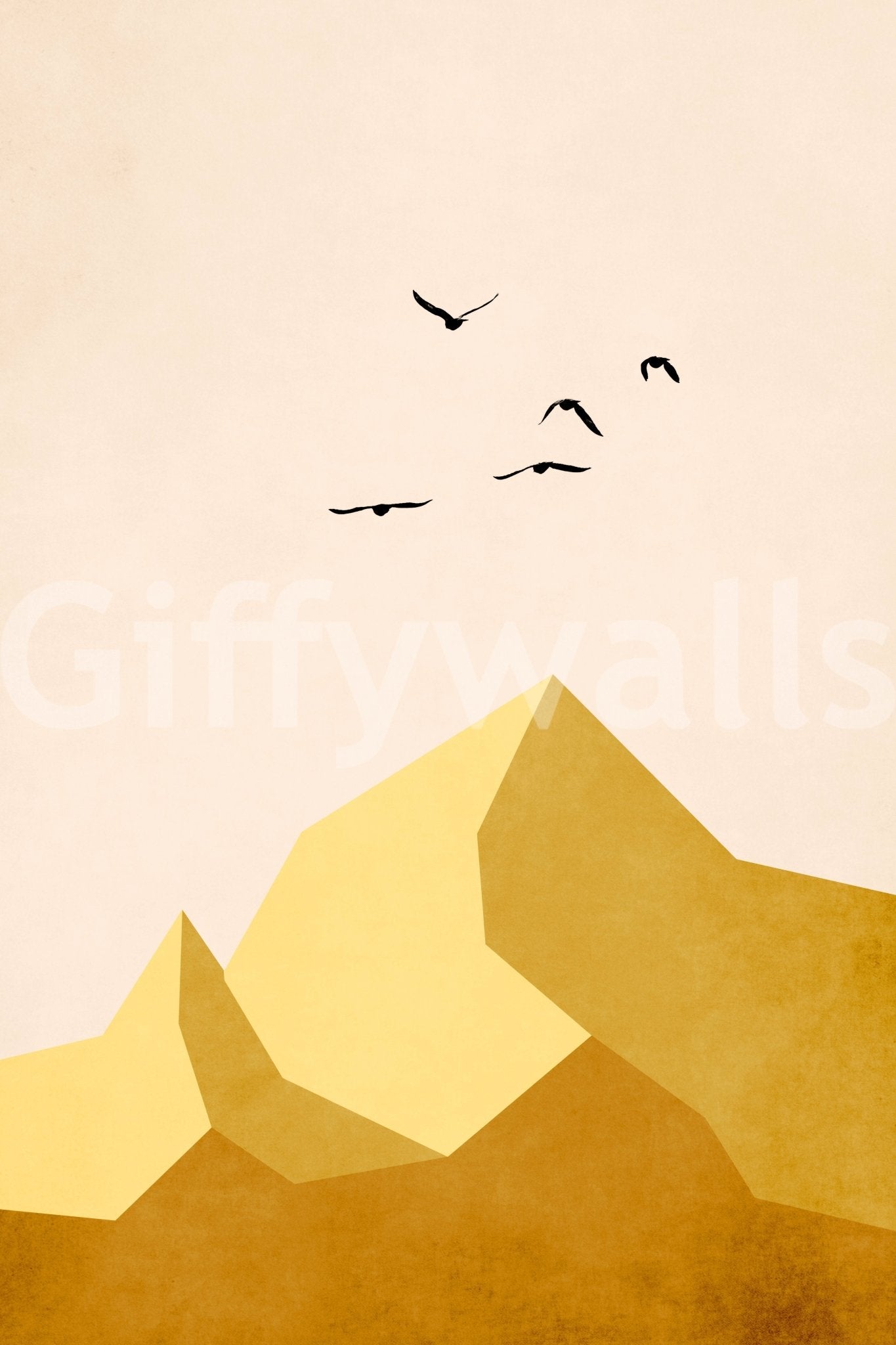 Suitable for a natural, contemporary, or inspirational interior.