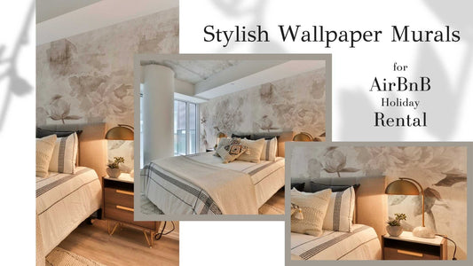 6 trendy wall murals to boost your AirBnB holiday rental - Giffywalls
