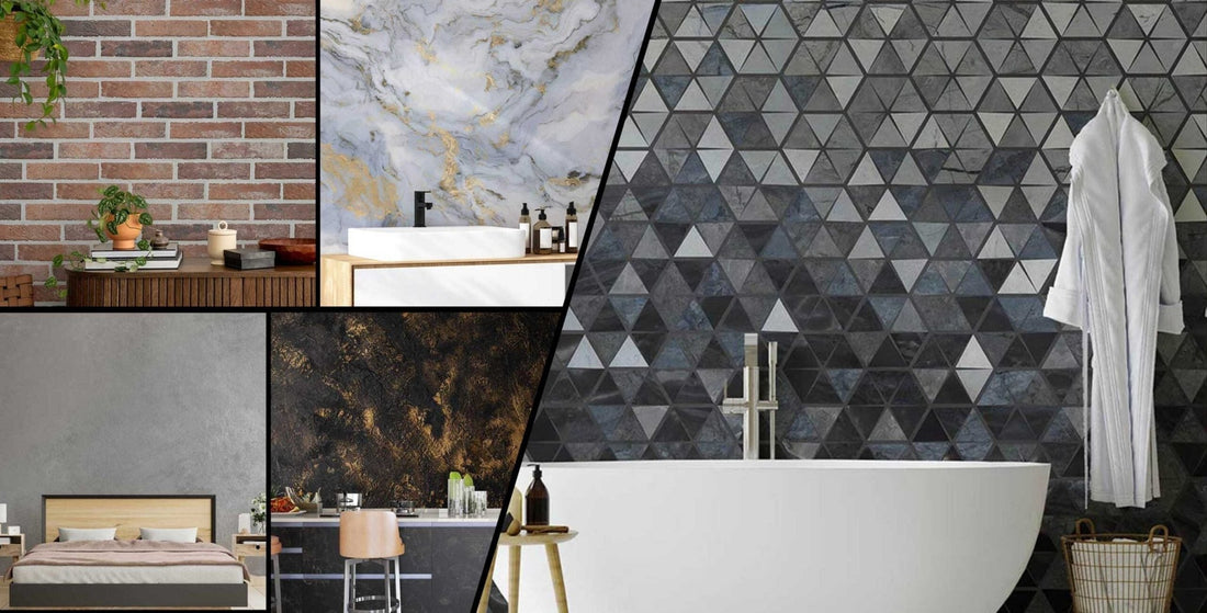 How Texture Wallpaper Can Hide Your Damaged Walls Without Using Paint - Giffywalls