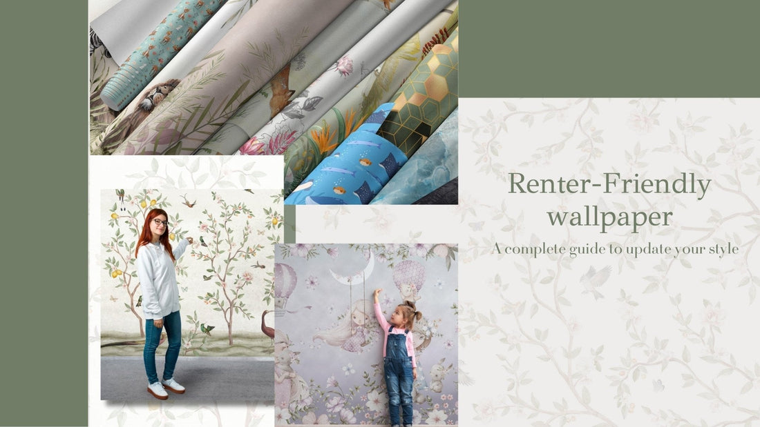 Renter-Friendly wallpaper: A complete guide to update your room style - Giffywalls
