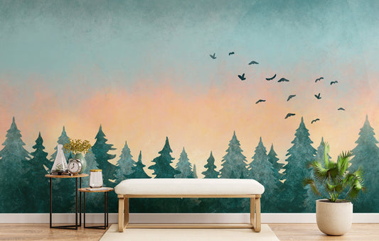 Watercolor Wallpaper: Bringing Artistic Life to Your Walls
