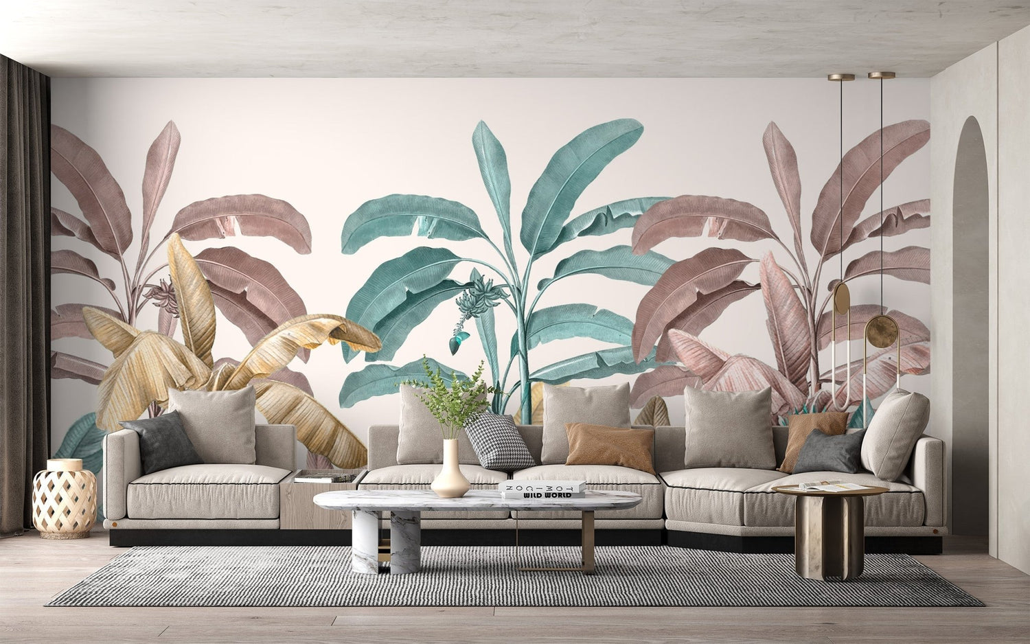 Banana Leaf Wallpaper: Find Your Tropical Mural
