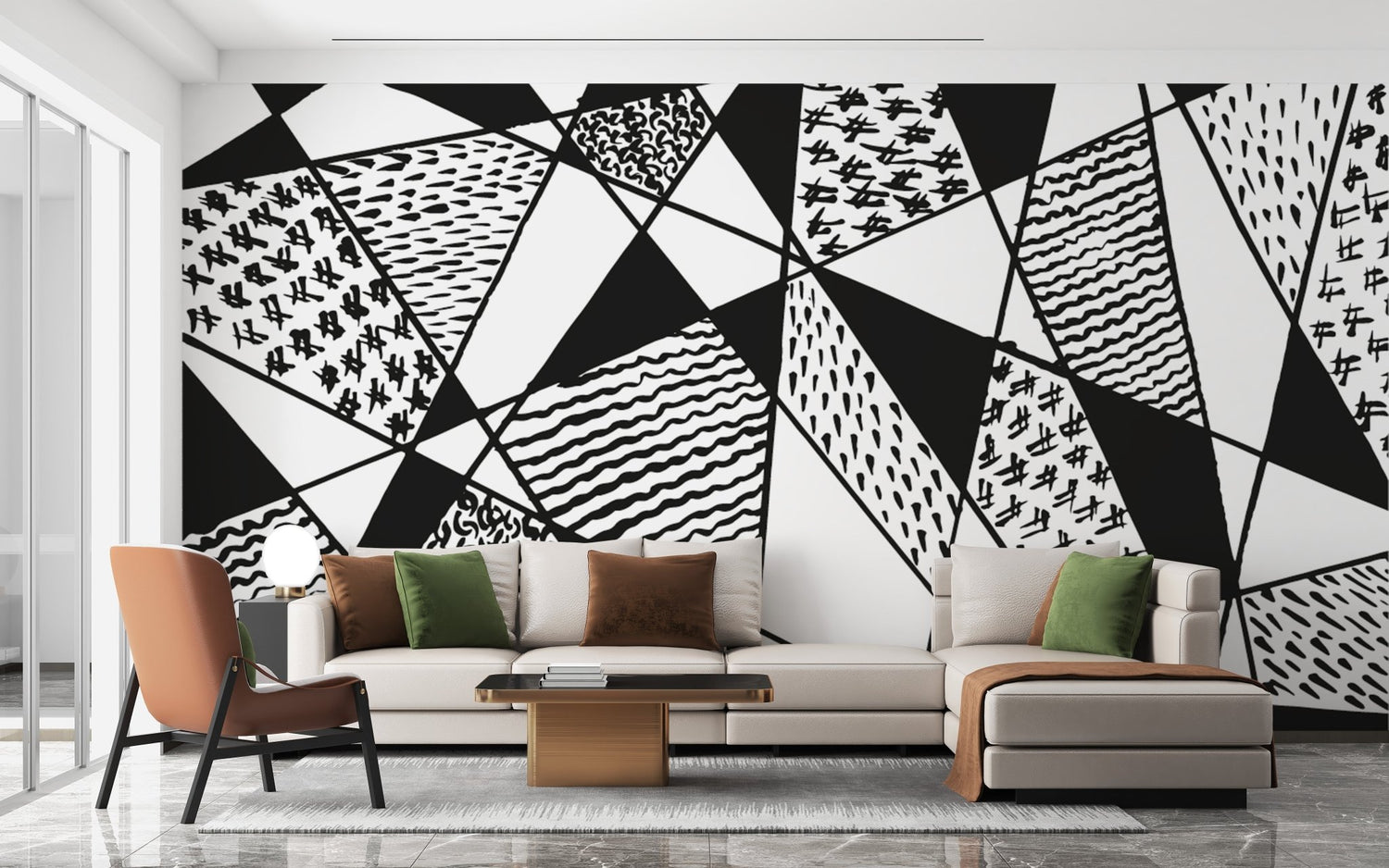 Black and White Wallpaper for Elegant and Timeless Wall Decor