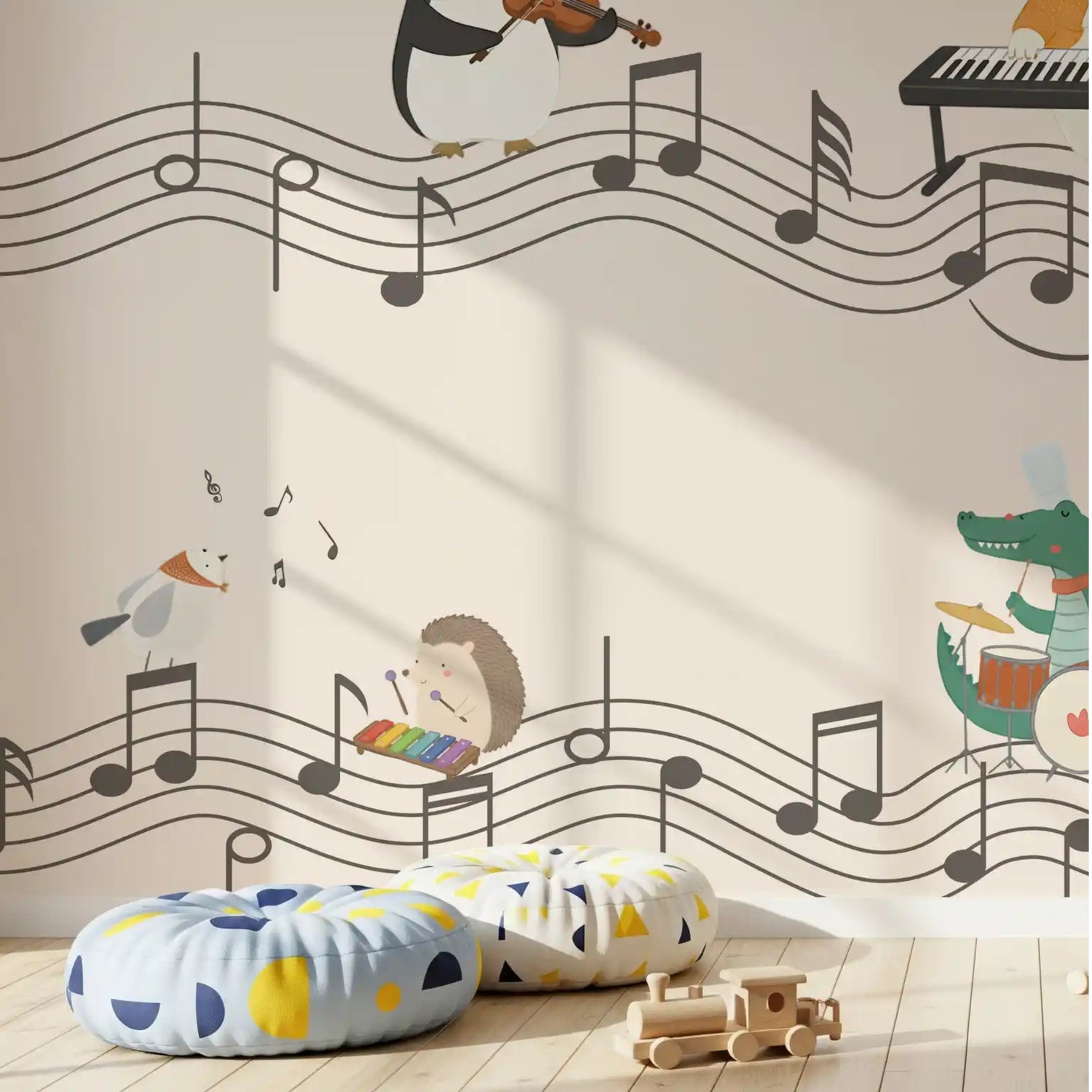 Music Wallpaper Works in Any Space