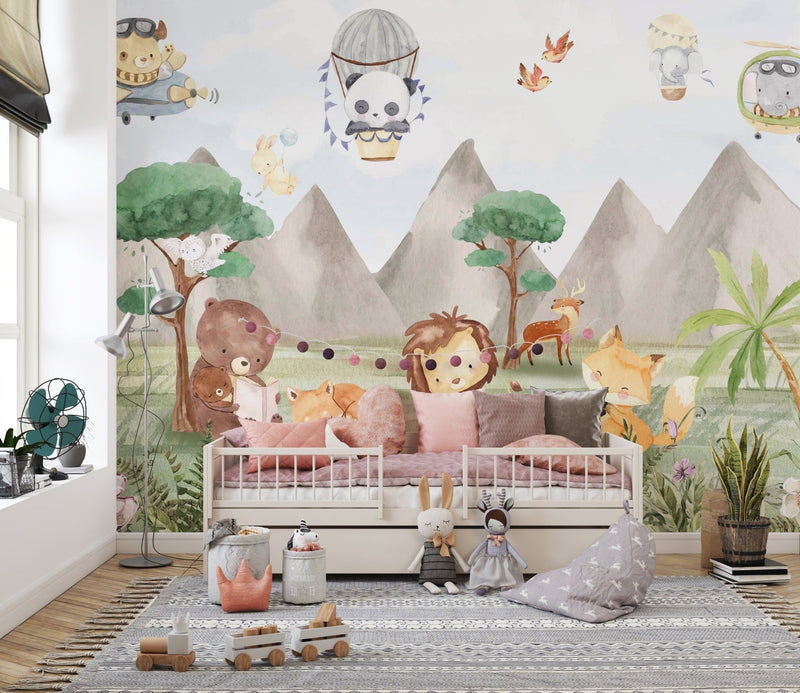 Nursery Wallpaper for Baby Room - Shop Peel and Stick Murals