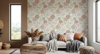 Dreamy Watercolor Petal Clusters Wallpaper⁠