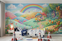 Enchanted Meadow Wildlife Wonderland Wall Mural