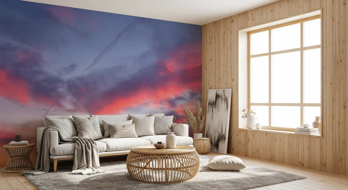 Twilight Cloudscape Art Wall Mural