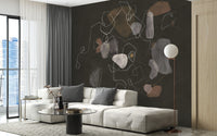Enigmatic Cosmic Wall Mural - Giffywalls