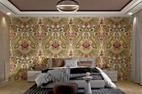 Sophisticated Regal Petals wallpaper for luxurious interiors.
