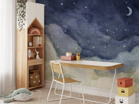 Stardust Veil Wallpaper Mural - Giffywalls