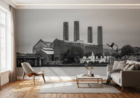 Greenwich Power Station Wall Mural