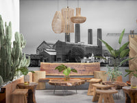Greenwich Power Station Wall Mural