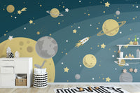 Space Stars Solar System Wallpaper - Giffywalls