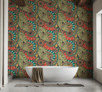 Zentangle Doodle Repeat Pattern Wallpaper - Giffywalls