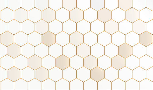 Honeycomb Hexagon wallpaper Murals