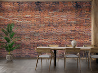 Red Brick Wallpaper Mural - Giffywalls