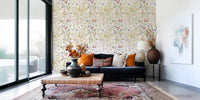 Apothecary Wildflower Sketch Wallpaper⁠