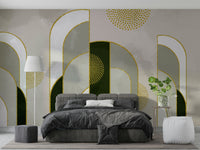 Dreamy golden hour wallpaper for bedrooms and lounges

