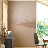 Calm ocean-inspired blush wallpaper

