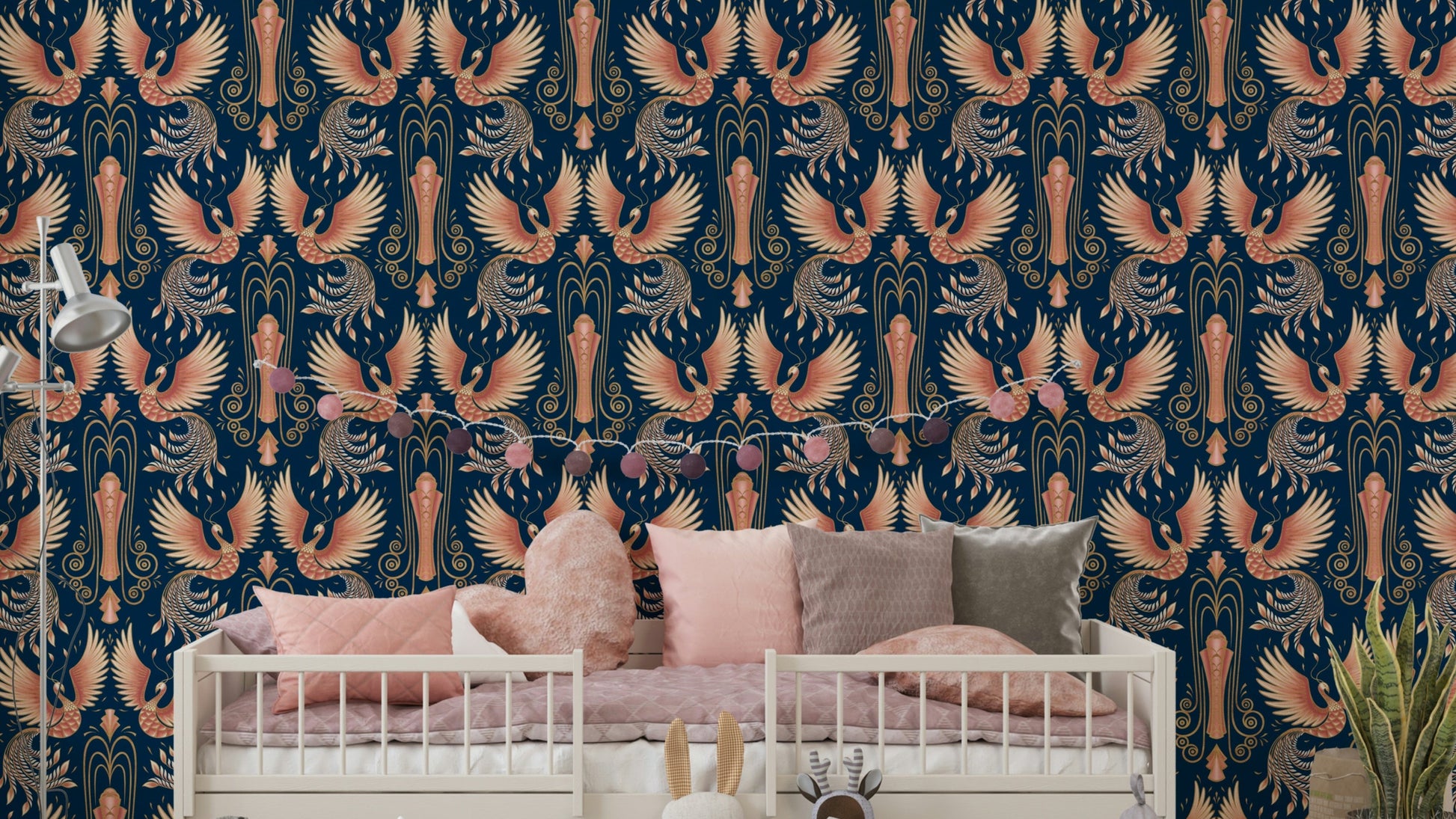 Eternal Flight of the Phoenix wallpaper design

