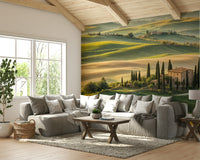 Countryside dream home wall mural

